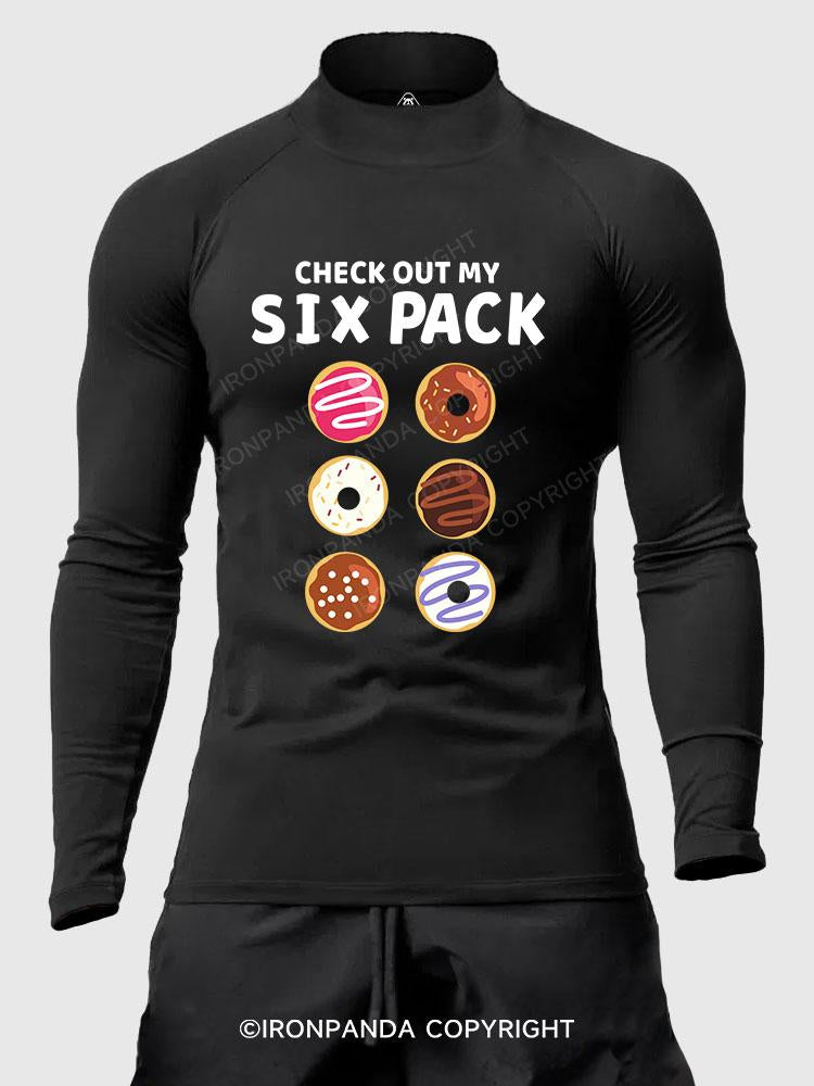 Check Out  My Six Pack Men's Fitted Mock