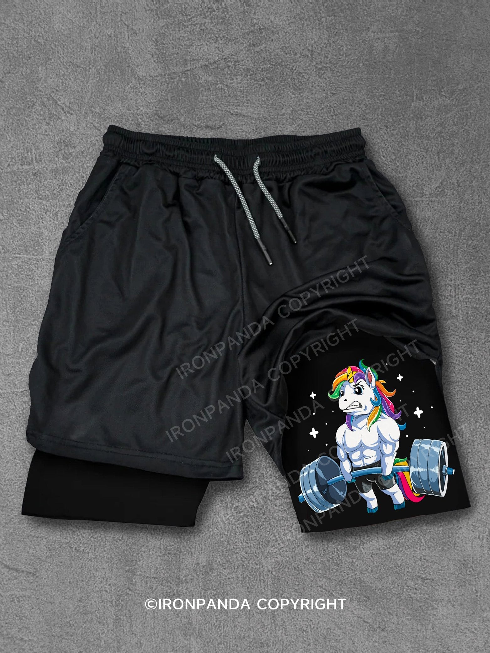 WEIGHTLIFTING UNICORN Performance Training Shorts