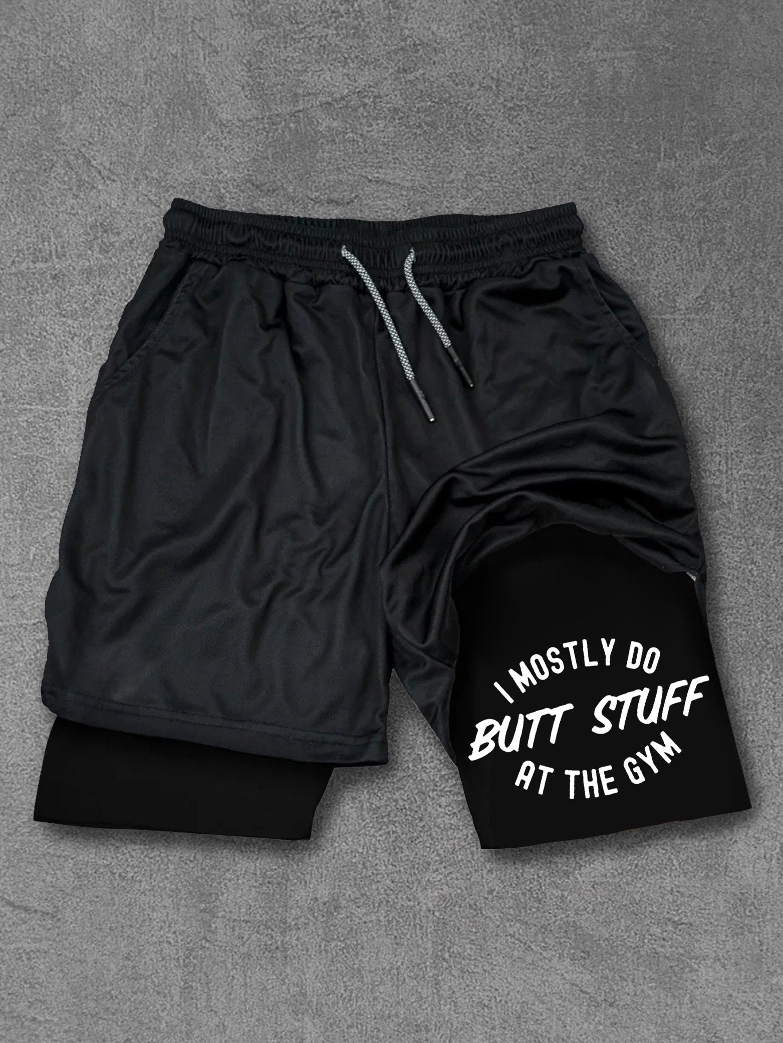 I mostly do butt stuff at the gym Performance Training Shorts