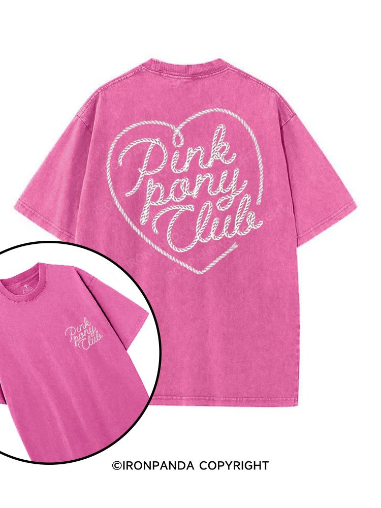 PINK PONY CLUB printed Gym Shirt