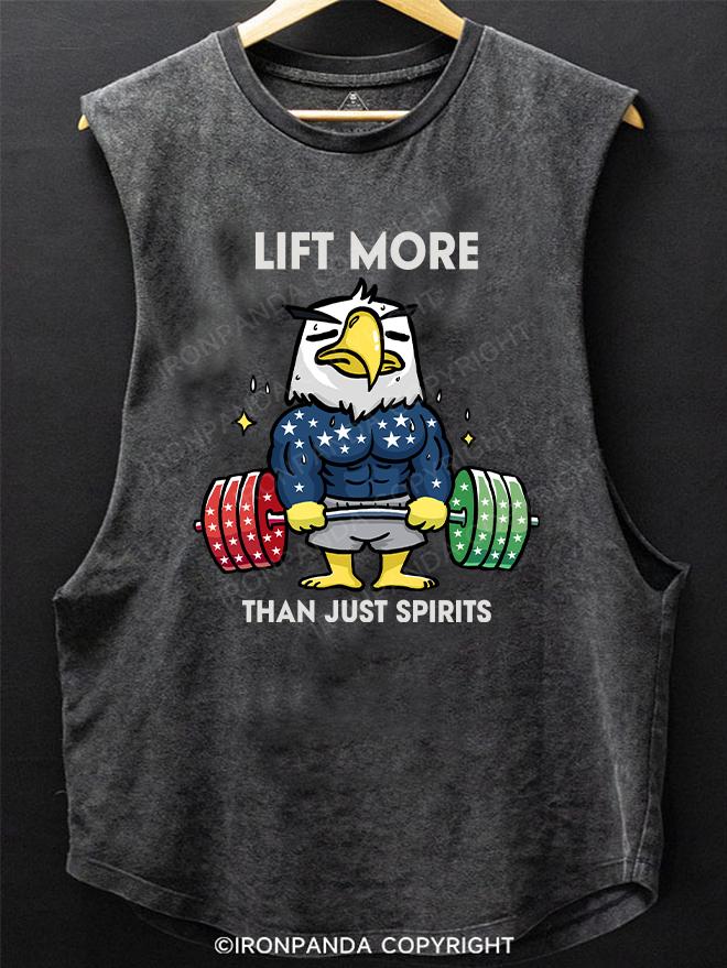 lift more than just spirits SCOOP BOTTOM COTTON TANK