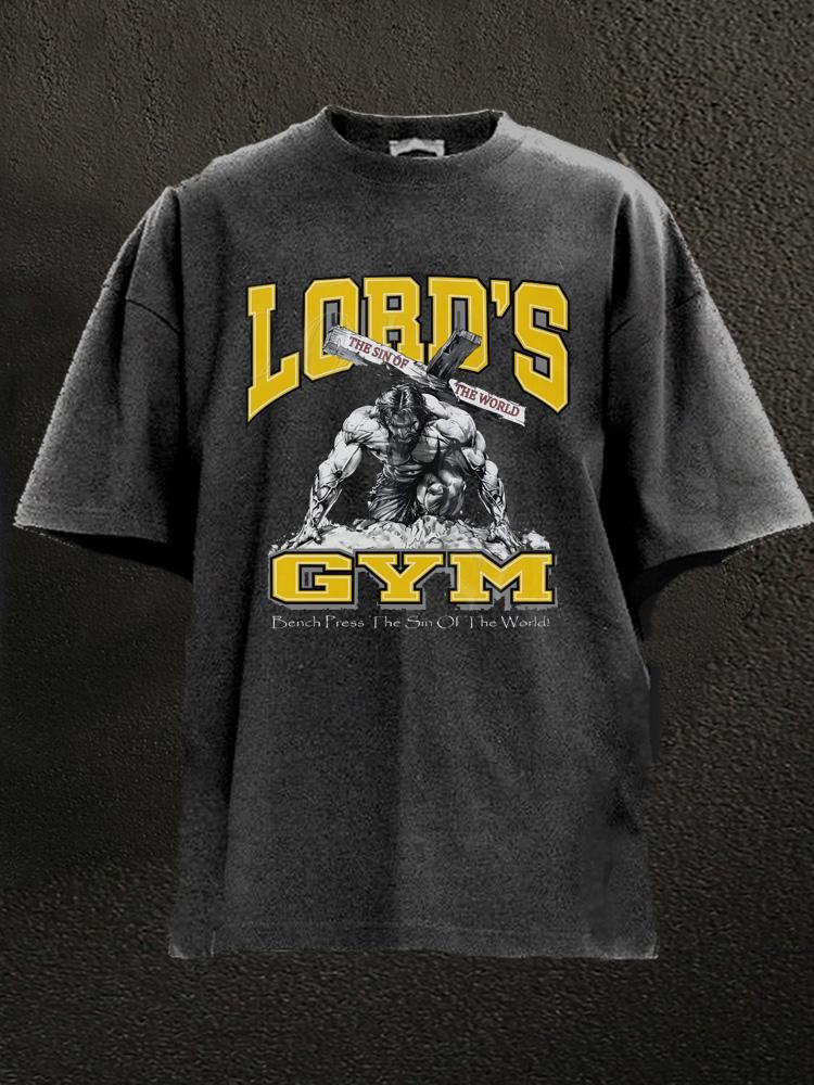 Lord's Gym Washed Gym Shirt