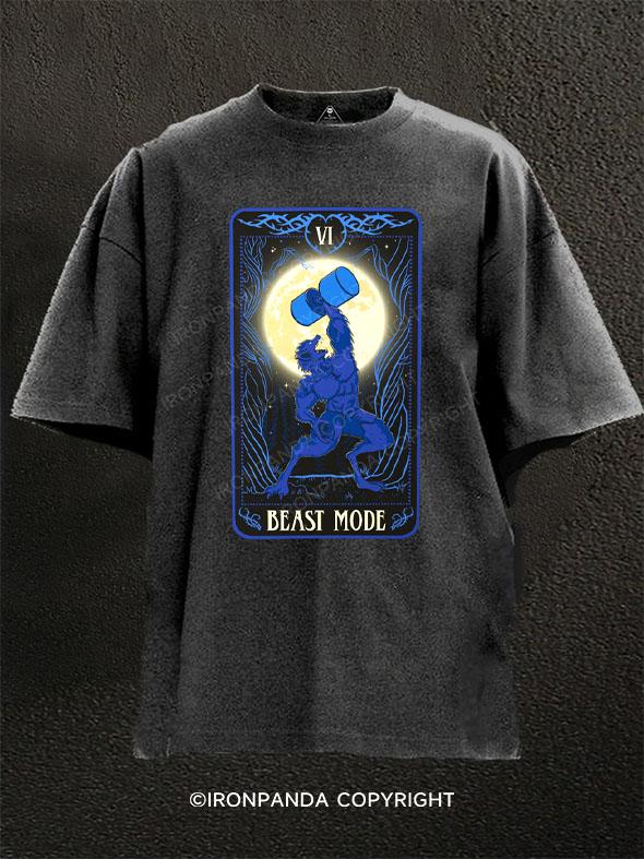 Beast Mode Washed Gym Shirt