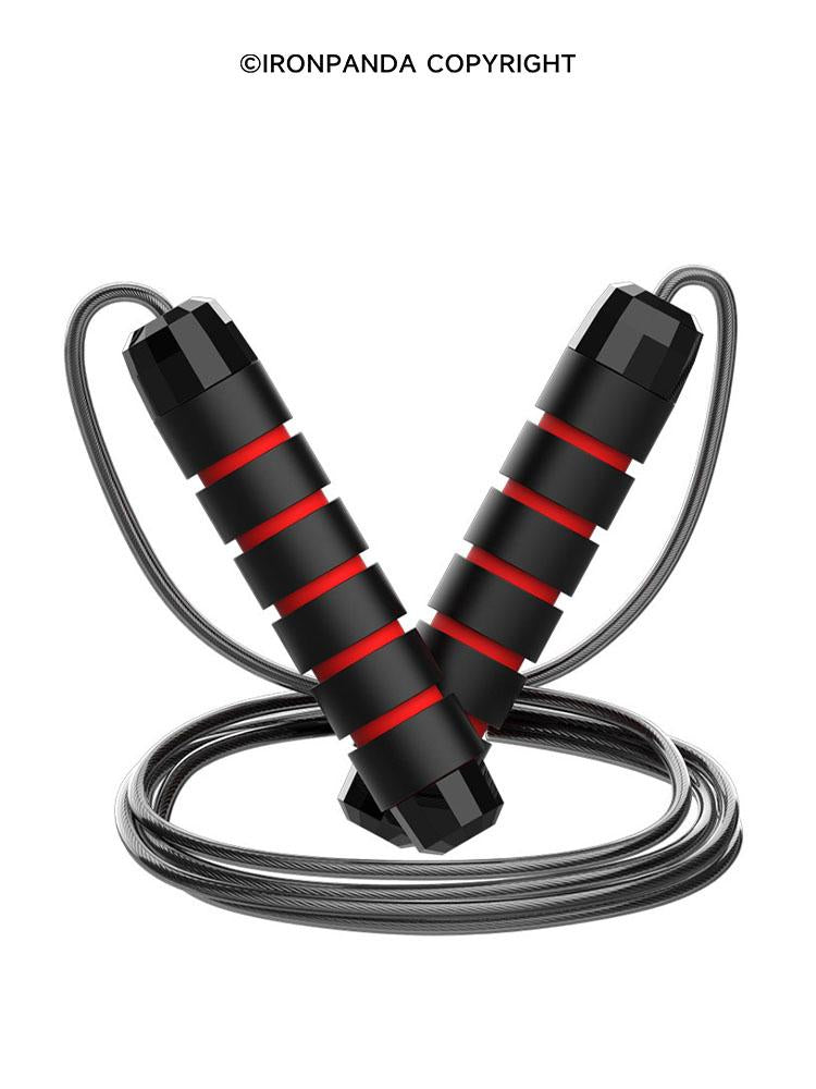 IronPanda Adjustable Steel Jump Rope