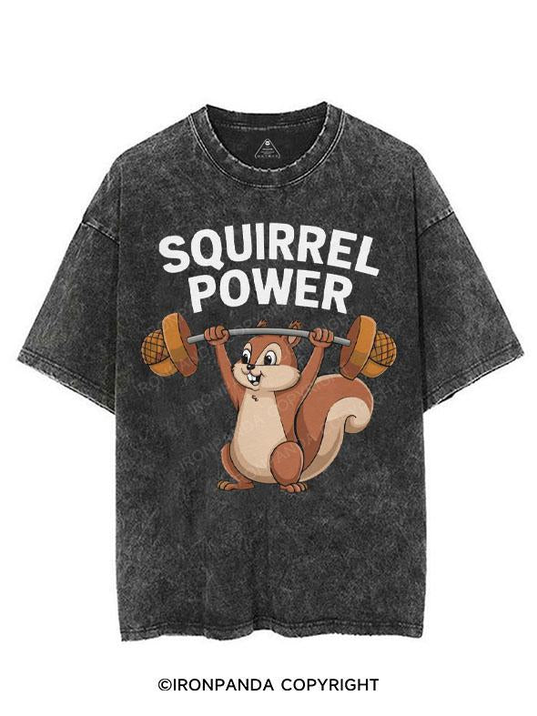 SQUIRREL POWER VINTAGE GYM SHIRT