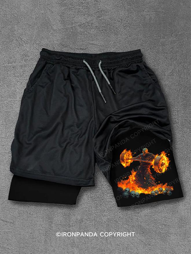 Death flame Performance Training Shorts