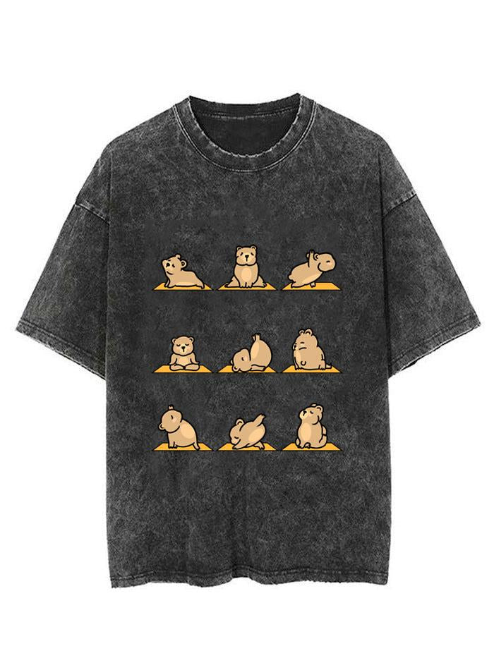 CUTE BEAR FITNESS VINTAGE GYM SHIRT