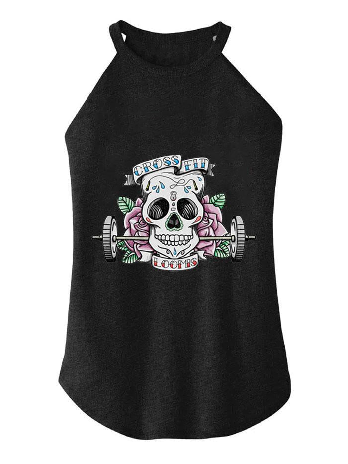 CROSS FIT  TRI ROCKER COTTON TANK