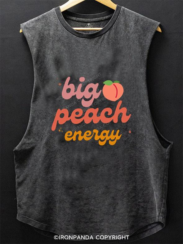 BIG PEACH ENERGY SCOOP BOTTOM COTTON TANK