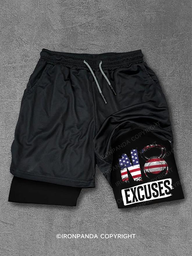 no excuses Performance Training Shorts