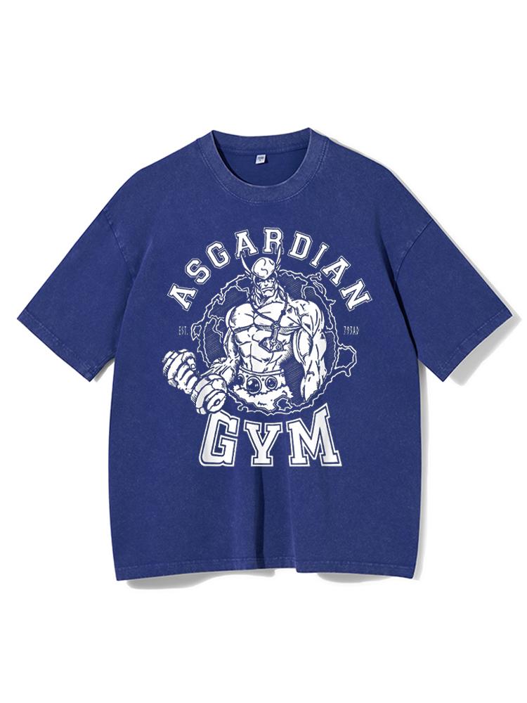 Asgardian Gym Washed Gym Shirt