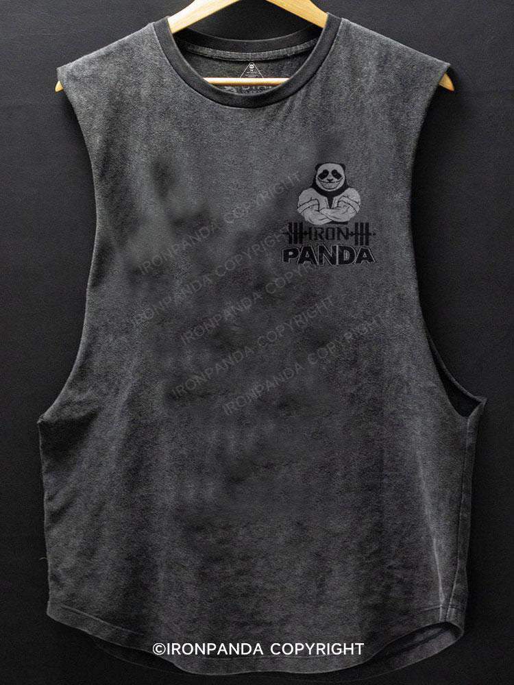 ironpanda Brand Scoop Bottom Cotton Tank