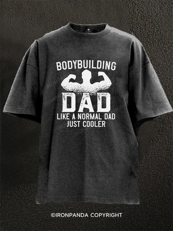 Bodybuilding dad Washed Gym Shirt