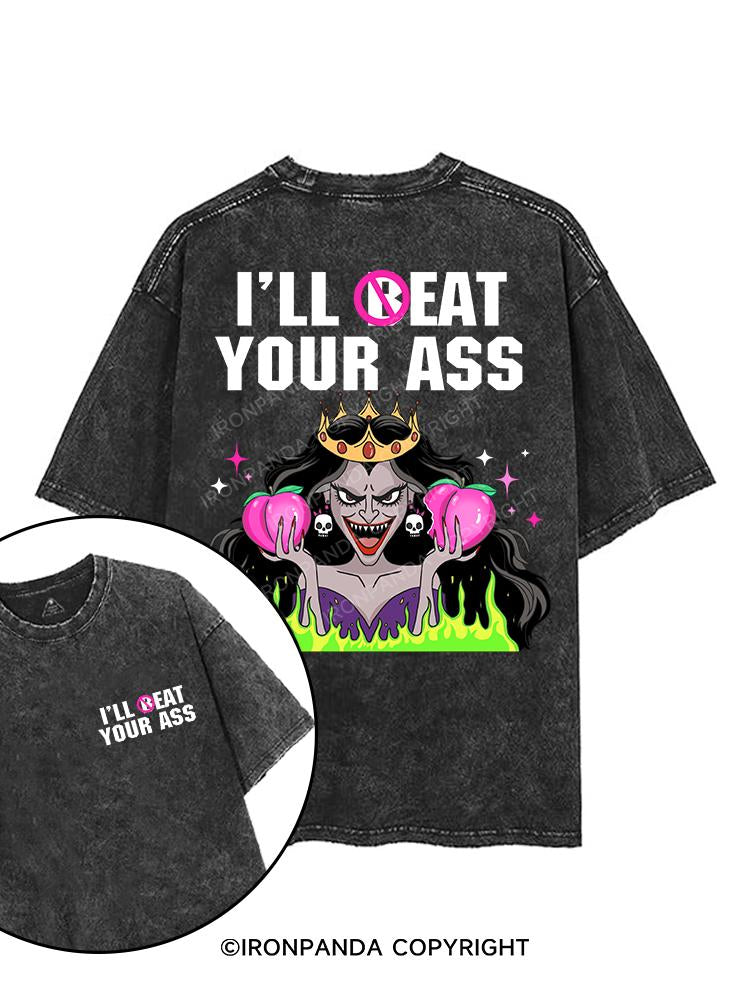 I'll eat your ass printed Gym Shirt