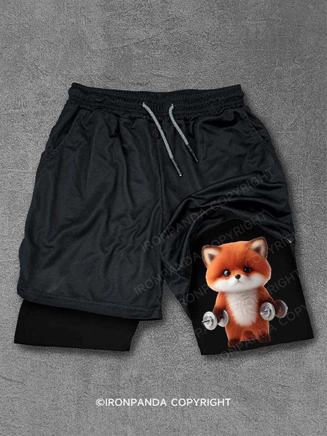 Dumbbell fox Performance Training Shorts