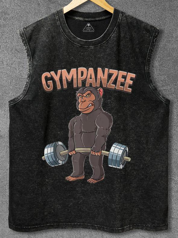 GYMPANZEE Washed Gym Tank