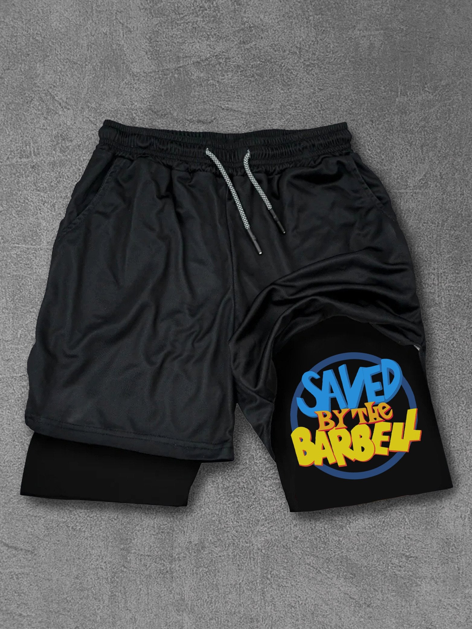 SAVED BY THE BARBELL  Performance Training Shorts