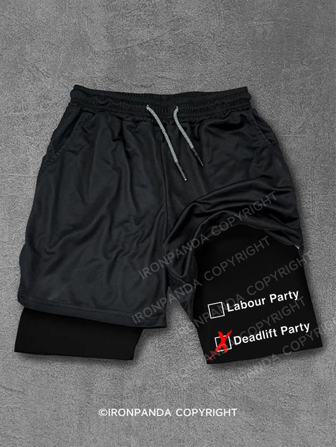 VOTE for DEADLIFTS Performance Training Shorts