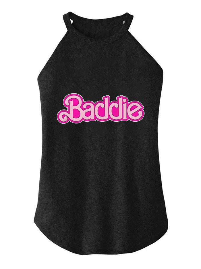 Baddie TRI ROCKER COTTON TANK