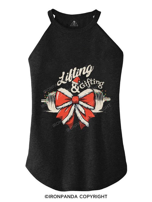 LIFTING & GIFTING TRI ROCKER COTTON TANK