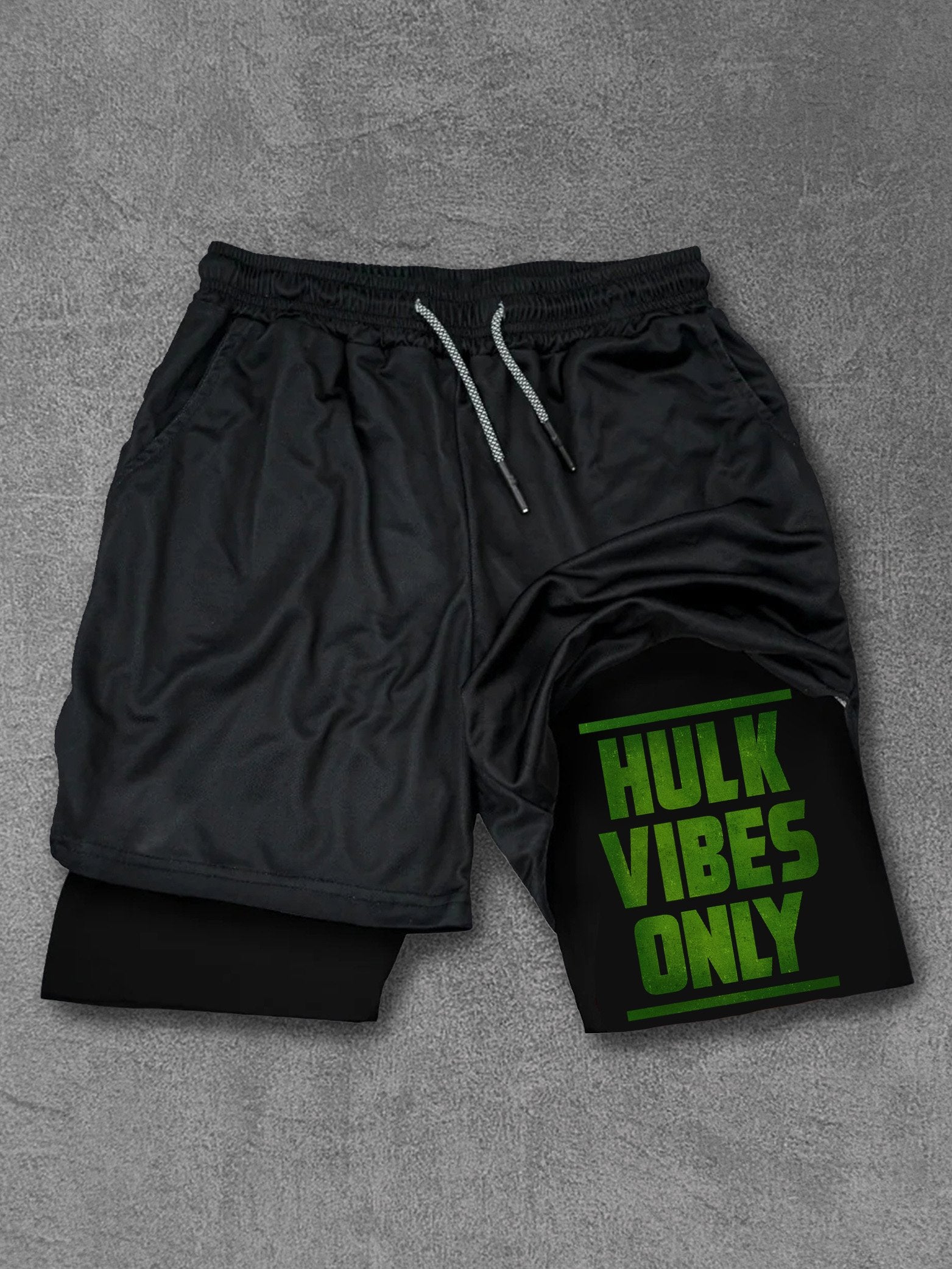 hulk vibes only Performance Training Shorts