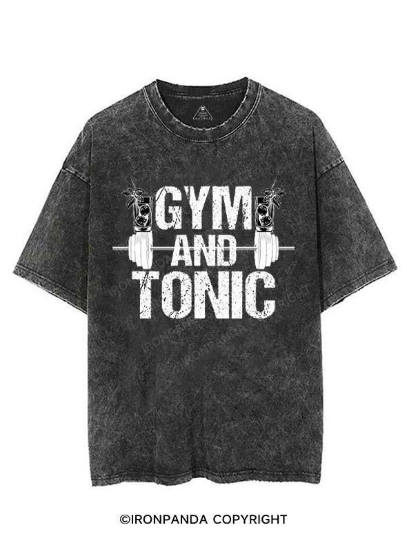 GYM AND TONIC VINTAGE GYM SHIRT