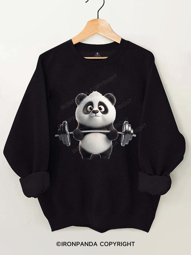 Weightlifting panda Gym Sweatshirt