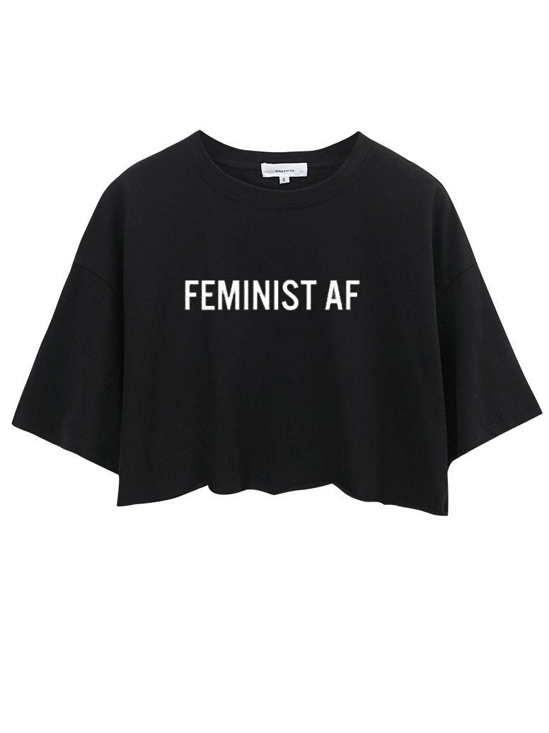 Feminist   CROP TOPS