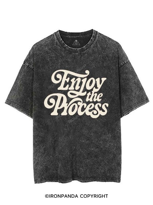 ENJOY THE PROCESS VINTAGE GYM SHIRT