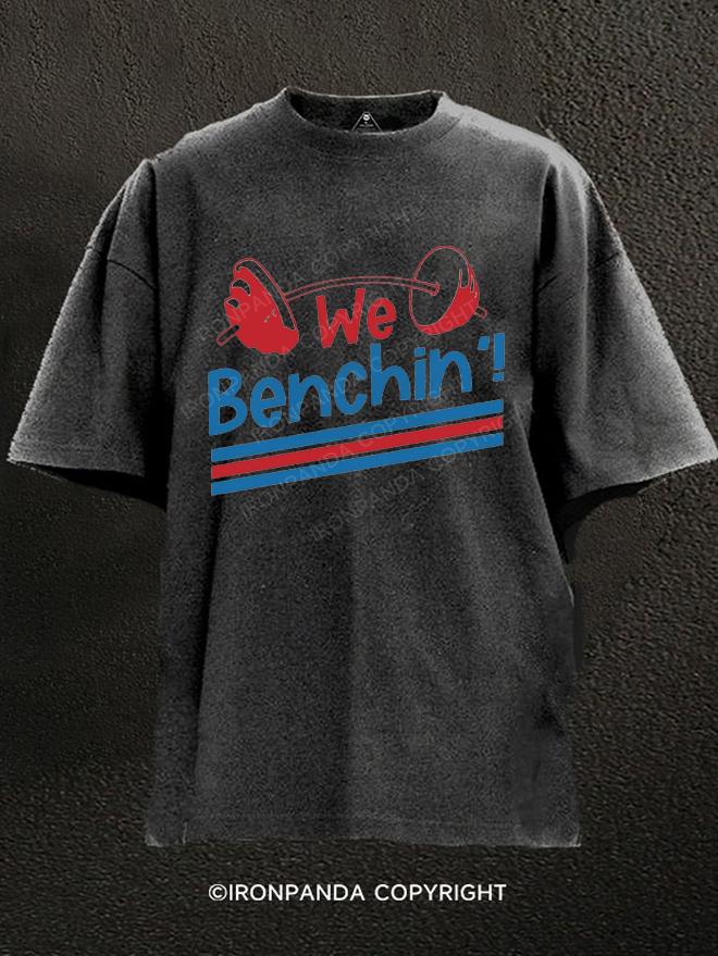 Benchpress Powerlifter Washed Gym Shirt