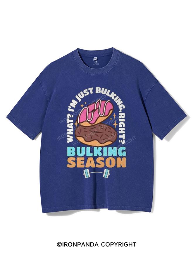 BULKING SEASON VINTAGE GYM SHIRT