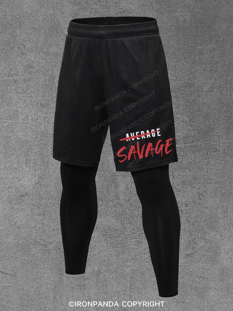 savage not average Performance Training Pants