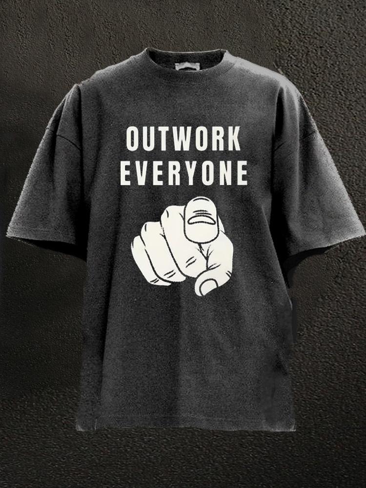 Outwork Everyone Washed Gym Shirt