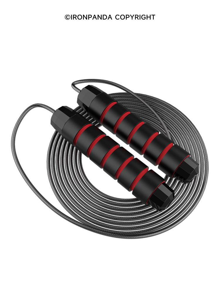 IronPanda Adjustable Steel Jump Rope