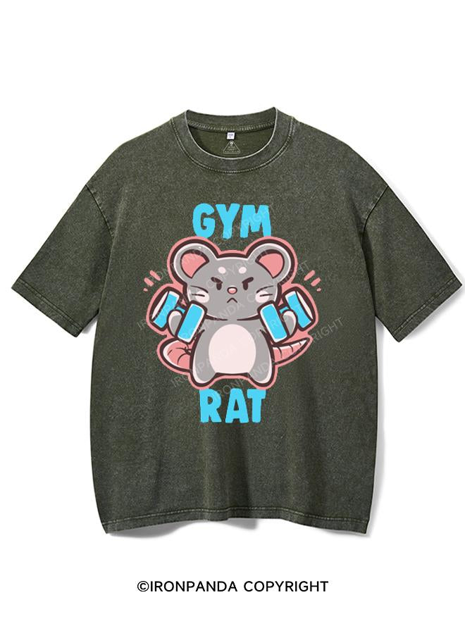 GYM RAT VINTAGE GYM SHIRT