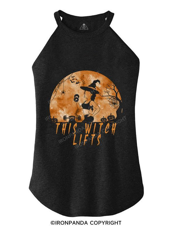 THIS WITCH LIFTS TRI ROCKER COTTON TANK