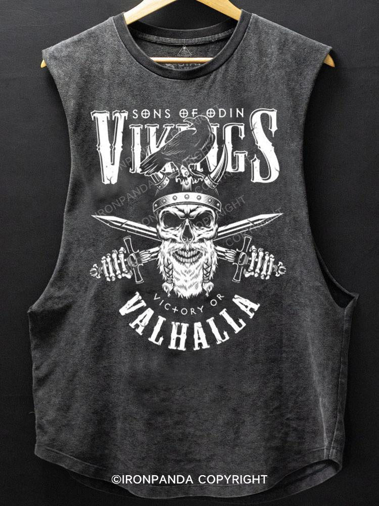 Vikings Valhalla Scoop Bottom Cotton Tank