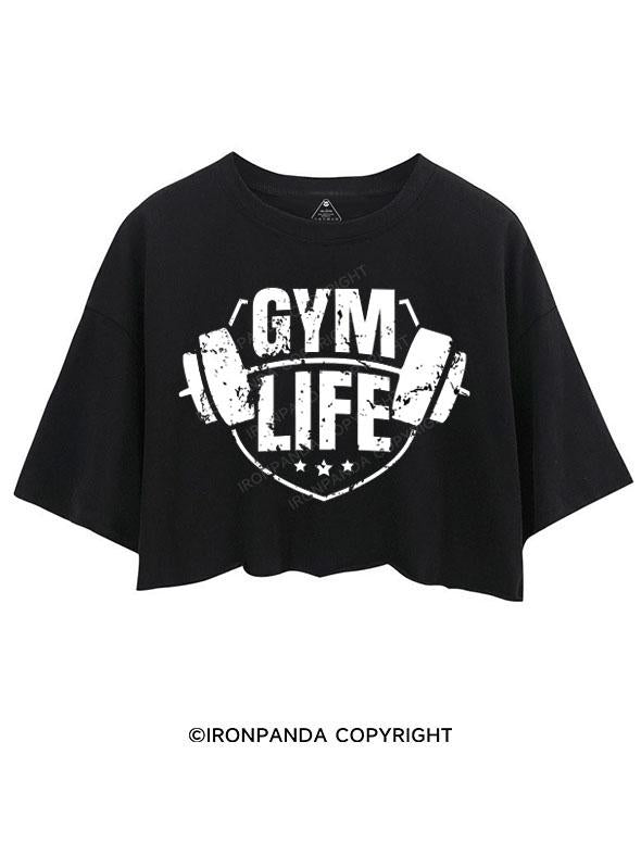 GYM LIFE CROP TOPS