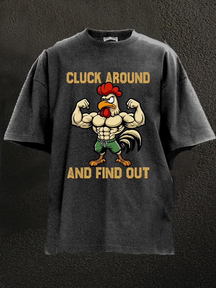 cluck around and find out Washed Gym Shirt