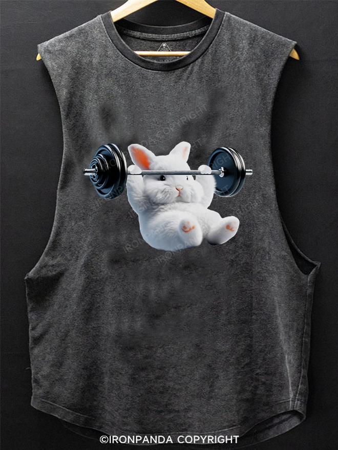 Weightlifting Rabbit SCOOP BOTTOM COTTON TANK