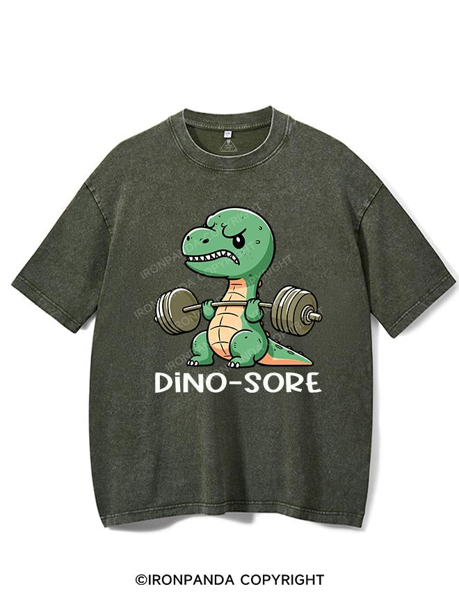 DINO-SORE VINTAGE GYM SHIRT