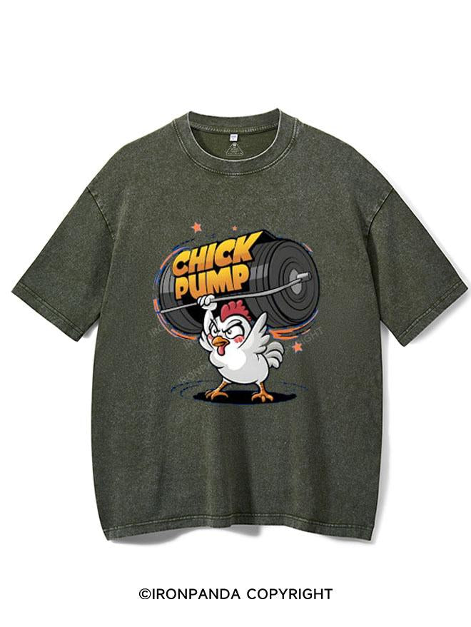 CHICK PUMP VINTAGE GYM SHIRT