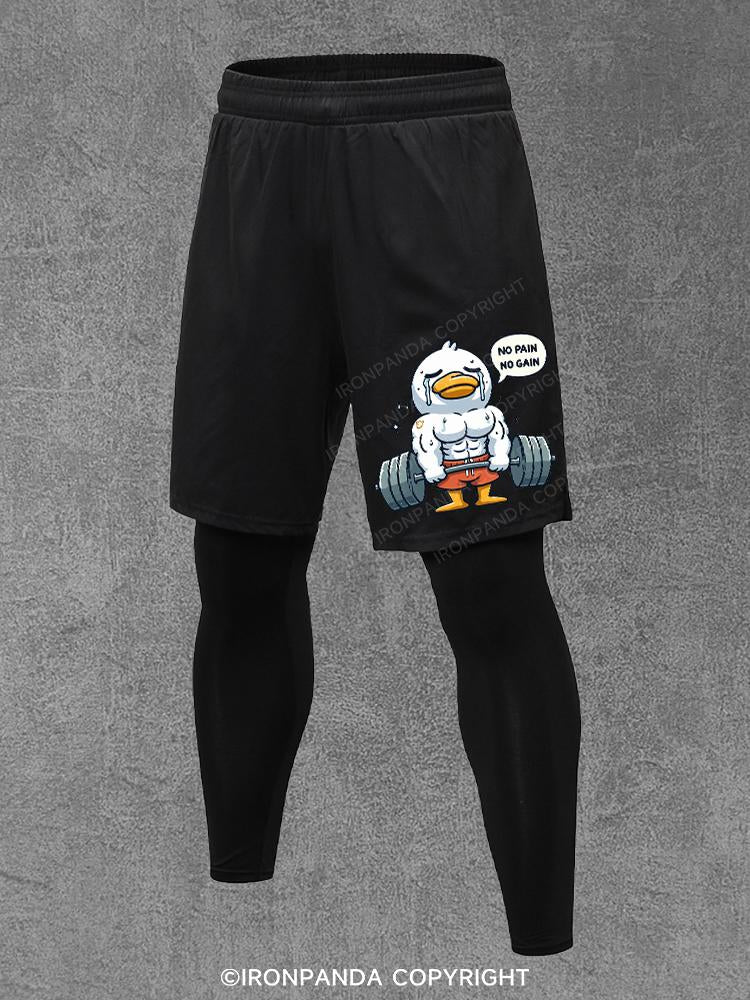 No Pain No Gain Duck Performance Training Pants