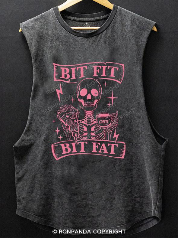 BIT FIT BIT FAT SCOOP BOTTOM COTTON TANK