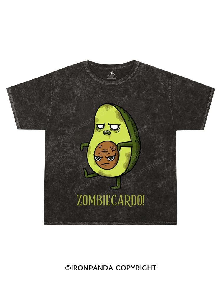 Zombiecado Kids Washed T-Shirt