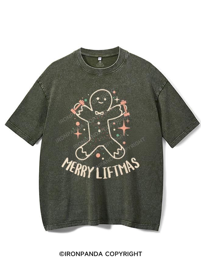 MERRY LIFTMAS VINTAGE GYM SHIRT