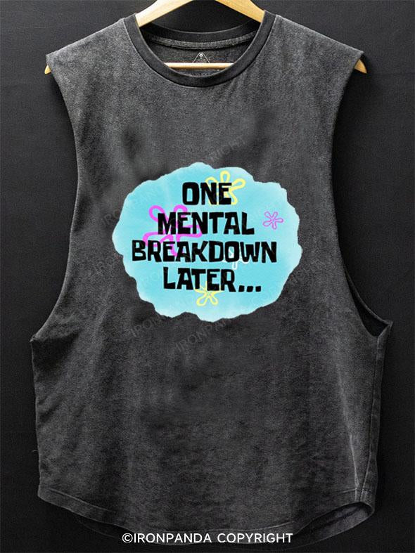 ONE MENTAL BREAKDOWN LATER... SCOOP BOTTOM COTTON TANK