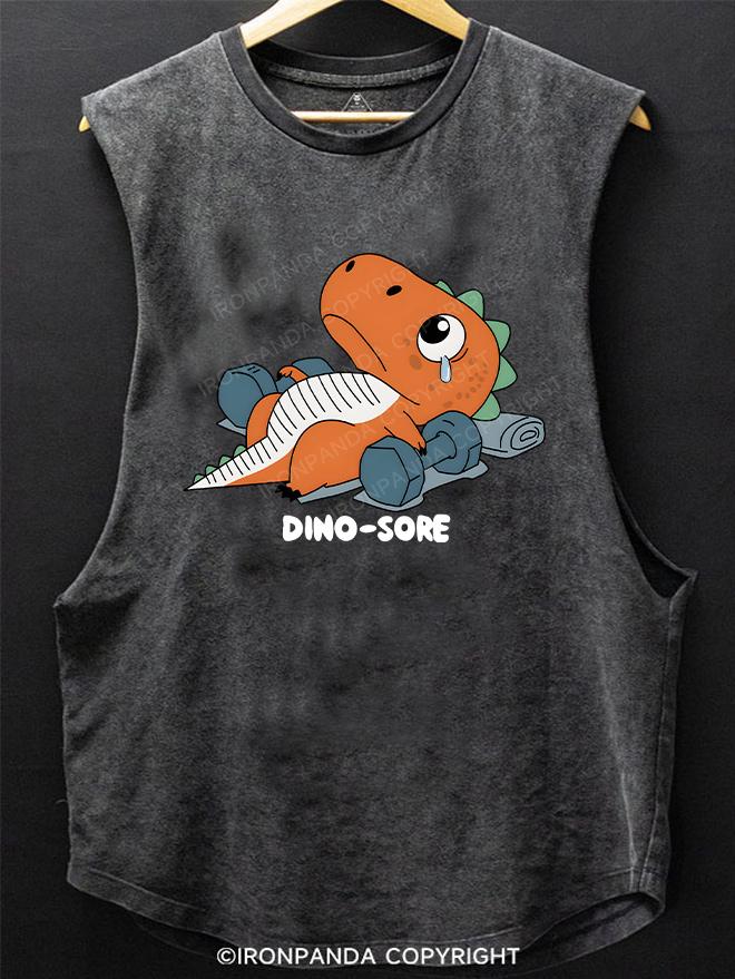 Dino-Sore SCOOP BOTTOM COTTON TANK