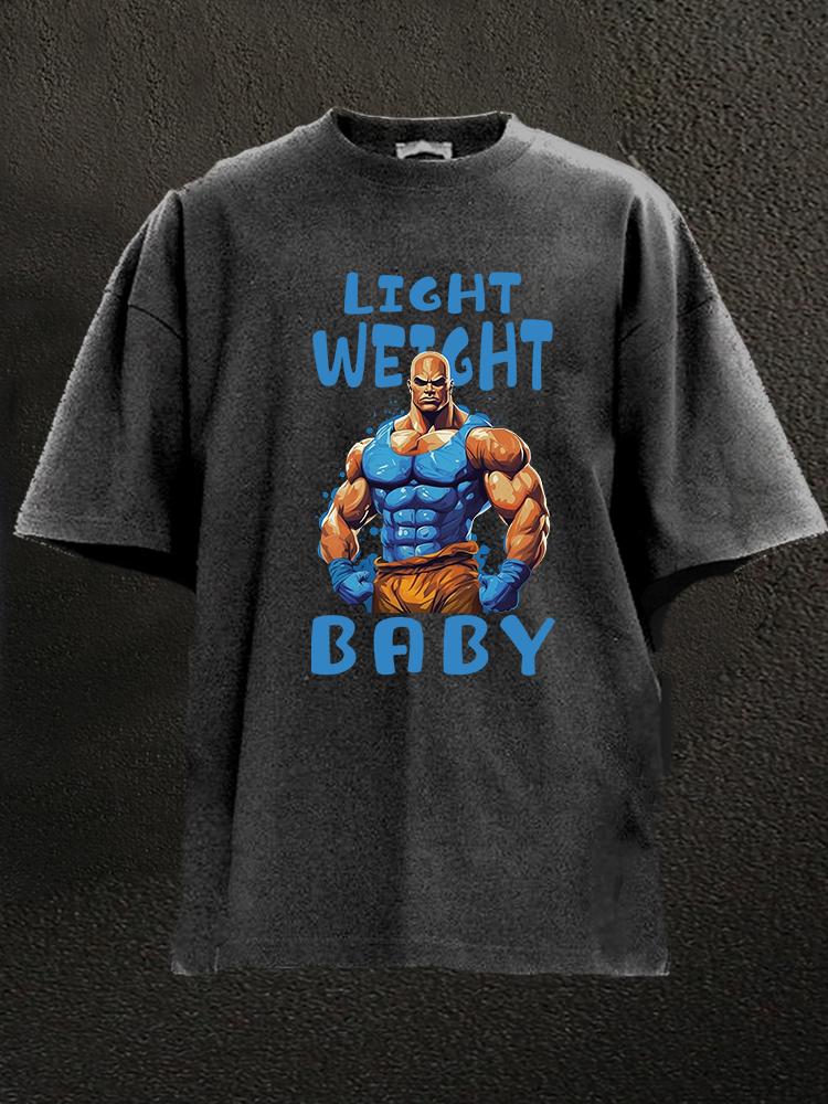 light weight baby Washed Gym Shirt