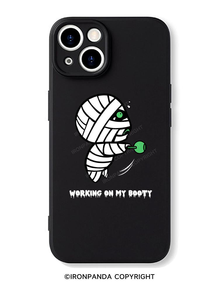 WORKING ON MY BOOTY iPhone Case